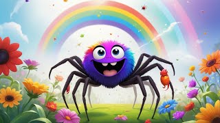 "Itsy Bitsy Spider Song 🕷️ | Original Preschool Rhyme About Courage & Persistence"