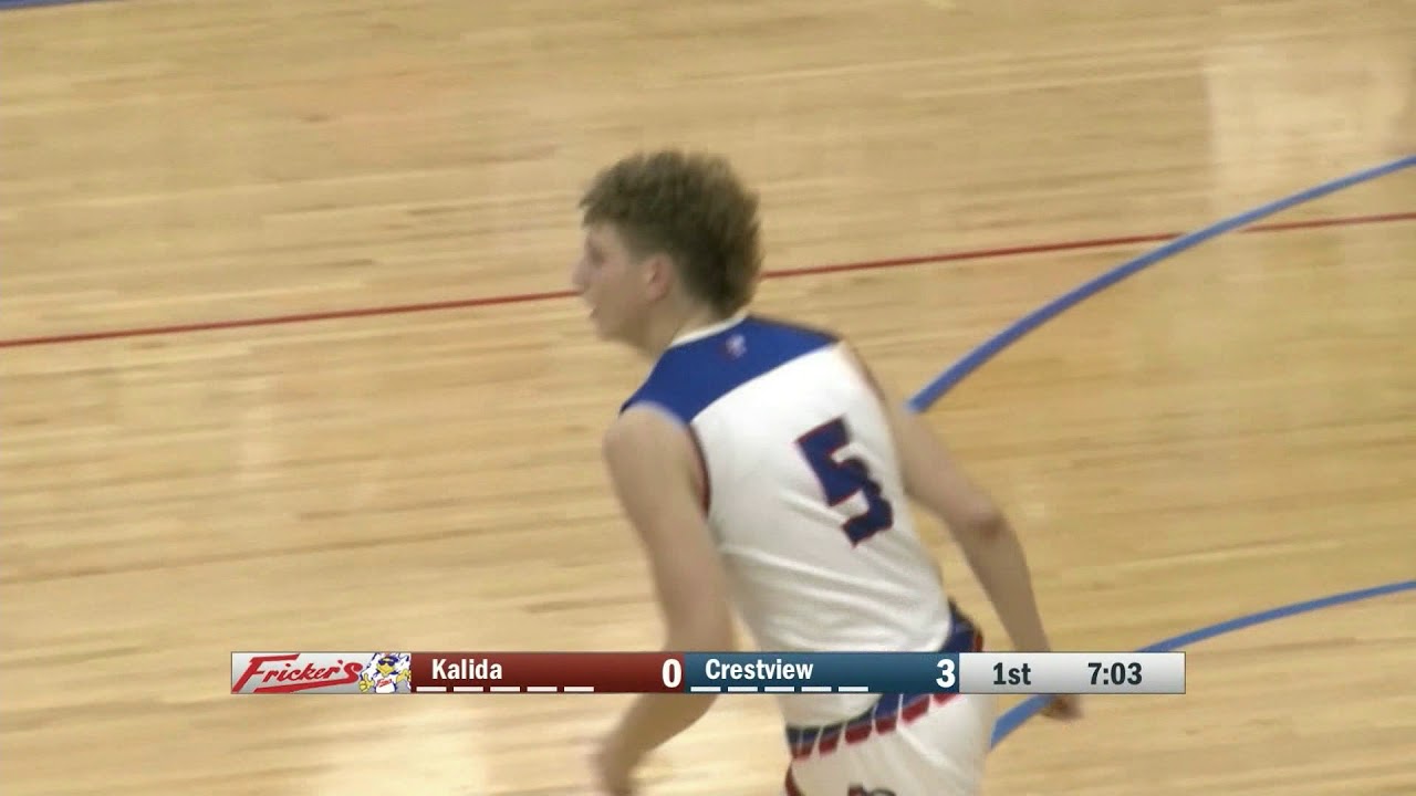 Kalida vs Crestview Boys Basketball YouTube