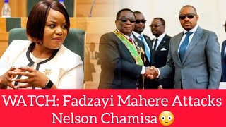 Watch Fadzayi Mahere Attacks Nelson Chamisa For Allegedly Joining Zanupf