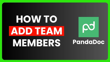 How to Add Team Members in PandaDoc