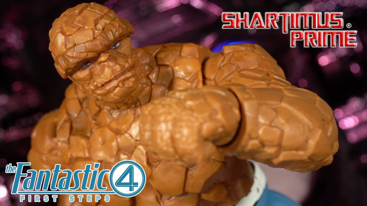 Marvel Legends The Thing Fantastic Four First Steps Movie Hasbro Action Figure Review