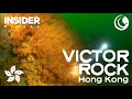 Victor rock  offshore sea mount in hong kong