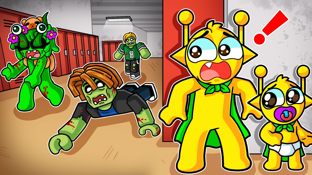 PROTEGI A BEBÉ SIMON EN UNA INVASION ZOMBIE 😰🧟‍♂️