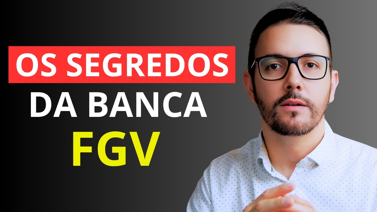 FGV sem medo: 7 dicas que podem salvar sua prova (Banca do CNU 2025)