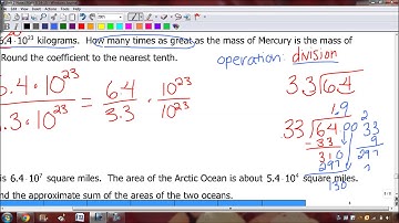 Video #2.5 - Word Problems with Scientific Notation