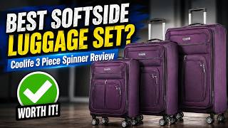 Best Softside Luggage Set? Coolife 3 Piece Spinner Review