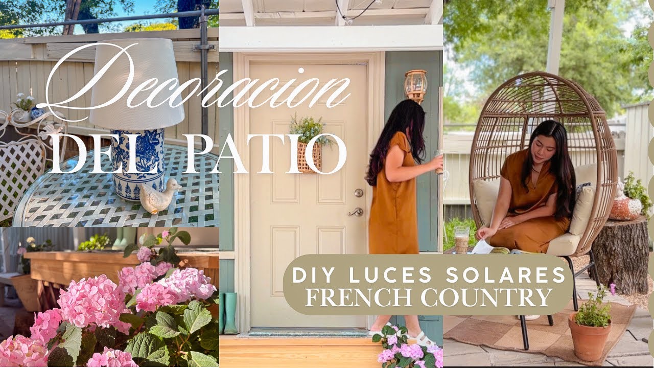 🪿Ideas para decorar tu patio | DIY’s faciles y elegantes 🌷 | Ana Quintero