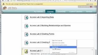 Access Lab 3 downloading and Saving files