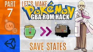 How To Make a Pokemon Rom Hack GBA Part 7 ⚙ Launching Visual Boy Advance With Save States
