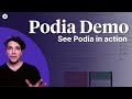 Podia demo  see how podias allinone platform can help you turn your passion into a living