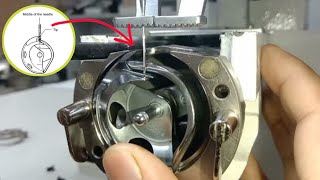 Bartack Shuttle hook timing & Needle bar height Bartack & Button stitch Sewing machine screenshot 5