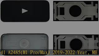 Replacement Right Arrow Keycap Key Scissor Clip Hinge Compatible with MacBook Pro/Air Model A2141 A