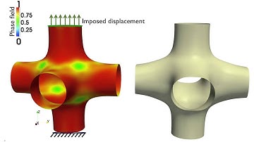 Phase-field modeling of fracture in linear thin shells