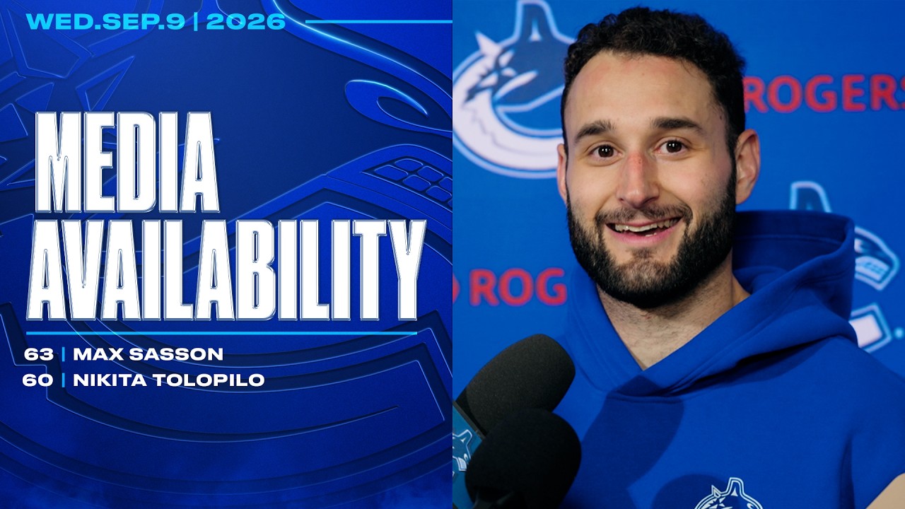 Max Sasson & Nikita Tolopilo Media after Informal Skate (Sep 9 2026)