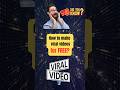 How to make Viral Videos in seconds #shorts #lumen5  #technology #aitools #aitools #makeviralvideo
