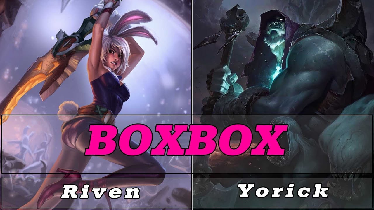 BoxBox Riven vs Yoick Top - Best Riven Play - lol riven  - S8 Preseason Ranked Gameplay