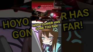 Why do they leak Arknight's Content? #arknights #hoyo #honkaistarrail  #gachagame #gacha