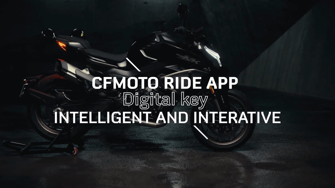 CFMOTO RIDE - App Tutorial 3 - Digital Key