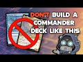 How to design a commander deck