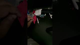 Crafting Chevy symbol for my sun visor #bigza #fyp #chevy #carculture