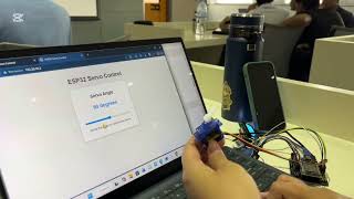 Lap2 (Task 3) - Web-Controlled Servo