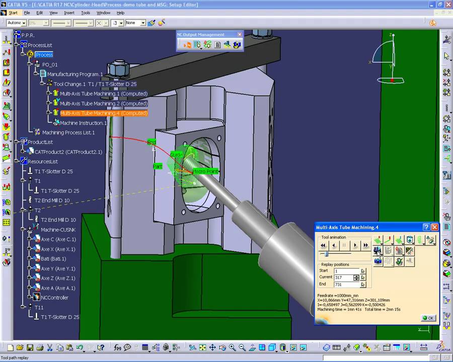 catia v6 machining