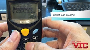 CipherLab 8000 Downgrade Step