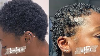 How I Style & Define my TWA | Big Chop | Adira Kalon