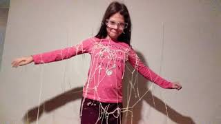SPRAYING EACHOTHER WITH SILLY STRING!!!