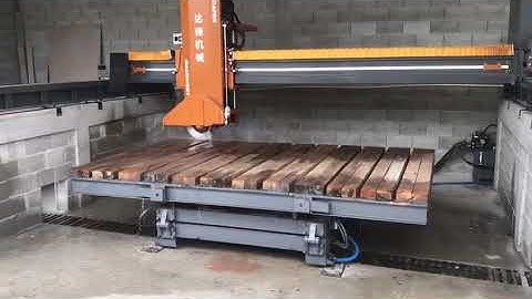 High-Precision Infrared Stone Bridge Saw Cutting Machine