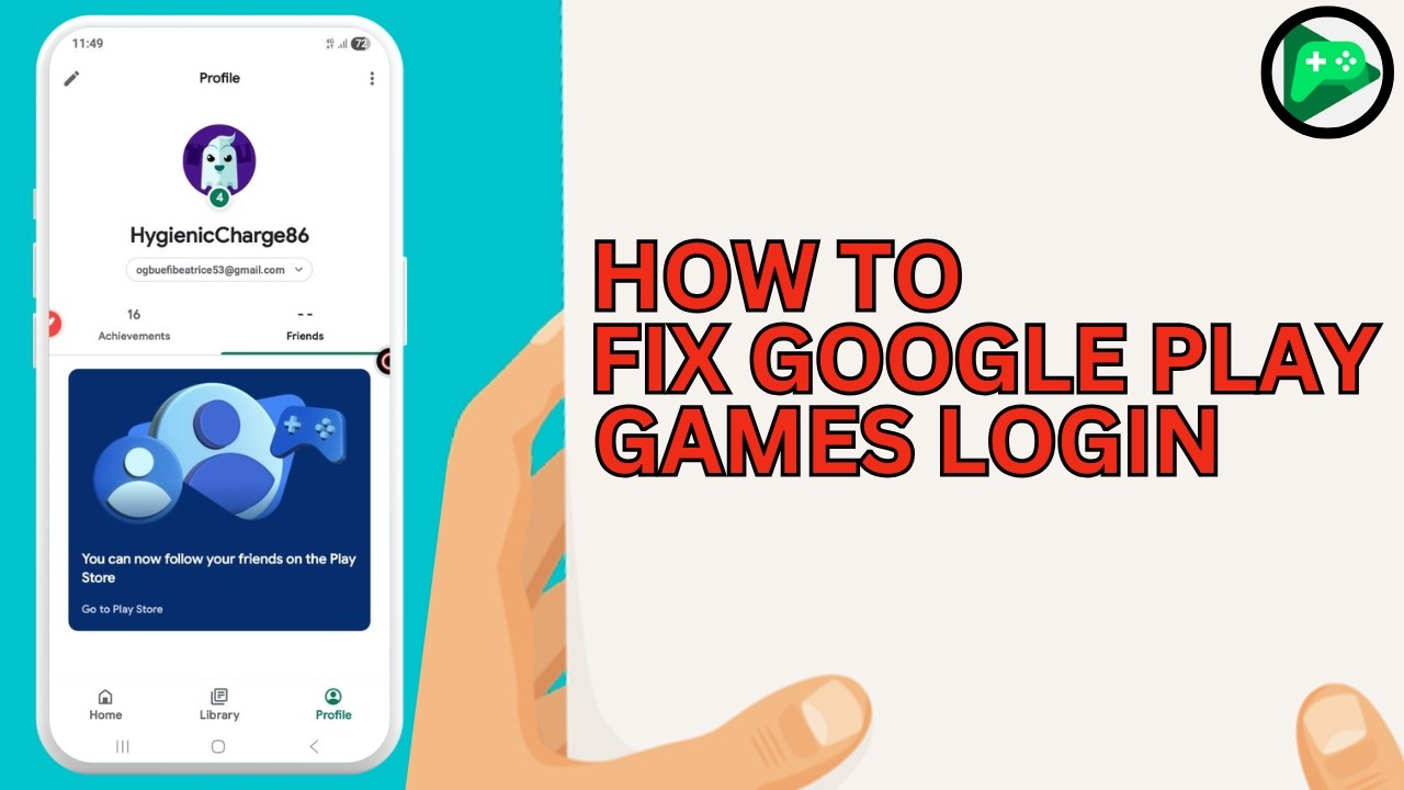 How To Fix Google Play Games Login Problem - Detailed Tutorial