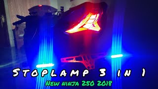 PASANG LAMPU LED NINJA 250 FI