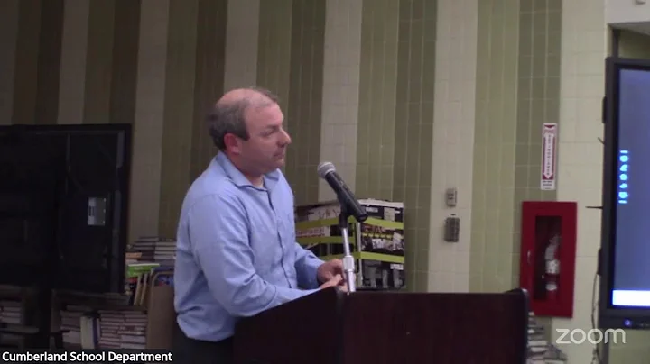 Cumberland School Committee Meeting 9/11/25