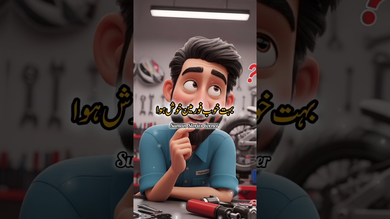 Funny Pakistani Workshop Joke | 3D Pixar Style Comedy | Suman Stories Corner