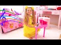 Diana Pretend Play with Musical Instruments for Kids