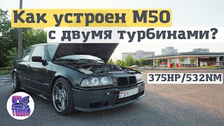 Две Турбины На M50B25. Как Это Устроено?