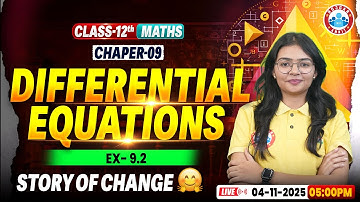 Class 12 Maths Chapter 9 Differential Equations | 12th Maths Imp Questions | UP Board English Medium