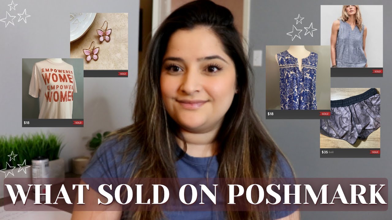 WHAT SOLD ON POSHMARK THIS WEEK & HOW MUCH I MADE poshmark YouTube