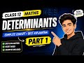 Determinants One Shot Part 1 🚀 | Class 12 Maths CBSE/RBSE 🔥🔥🫵