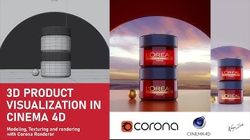 3D Product Visualization with Corona Renderer for Cinema 4D