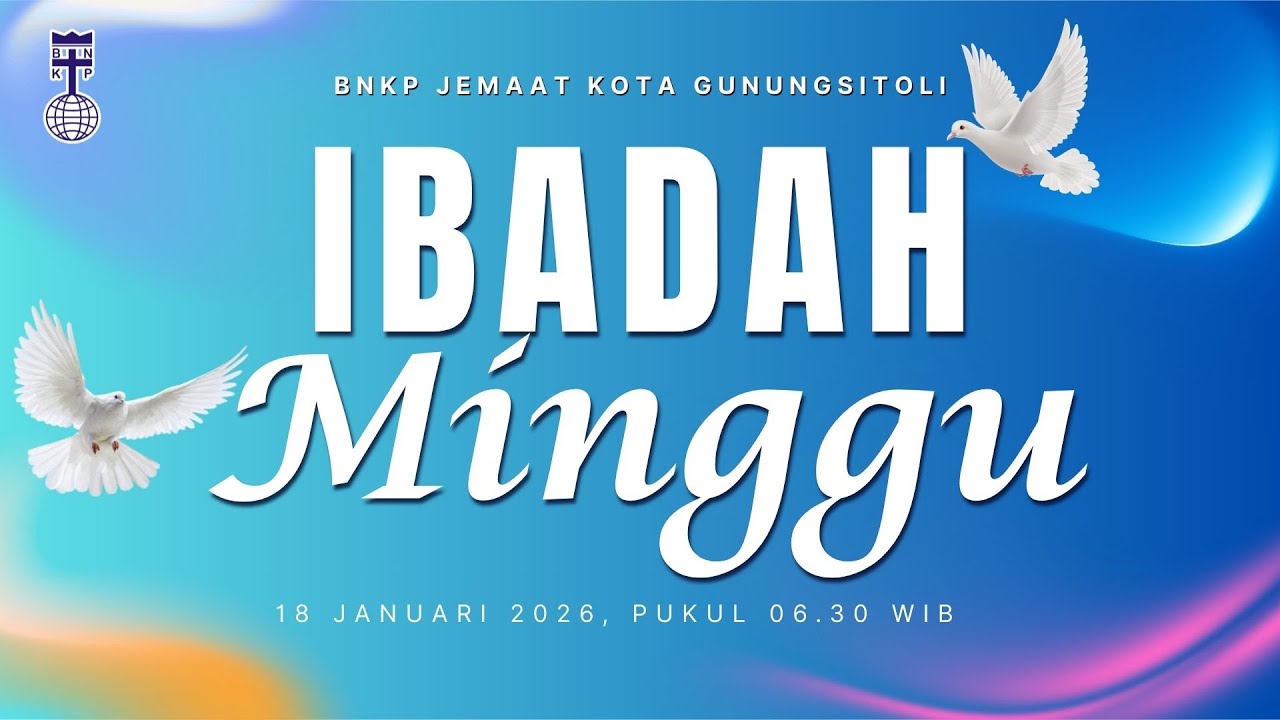 Kebaktian Pertama | Minggu, 18 Januari 2026