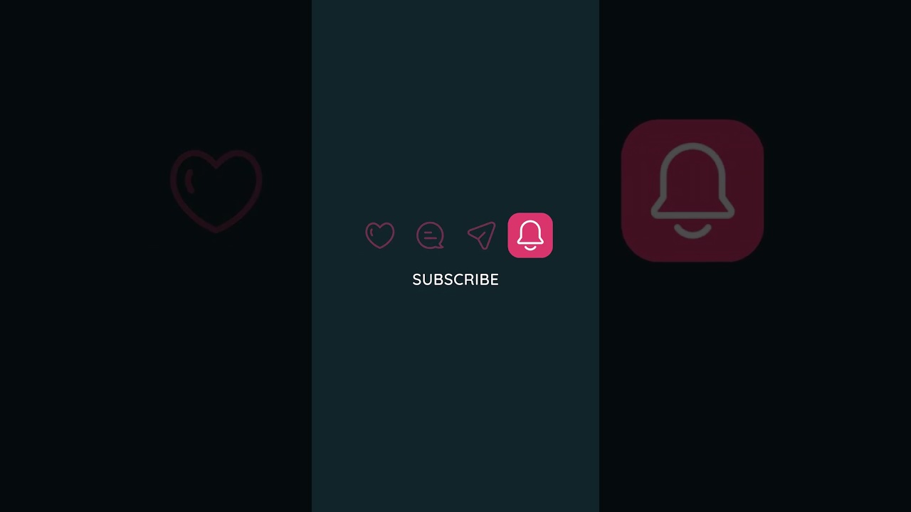 Pink & Black Animated Outro | Free YouTube End Screen Template for Creators (VFX Outro)