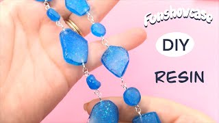 Resin Necklace- Funshowcase- Resin Crafts- Tutorial