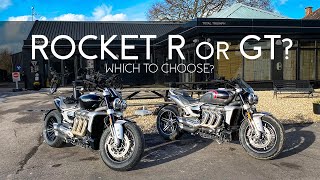 2020 Triumph Rocket 3. Which to choose, an R or a GT?