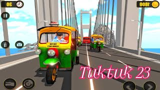 Indian Tuk Tuk School Auto Rickshaw Mountain Drive 2019 - Tuktuk Gameplay FHD screenshot 3