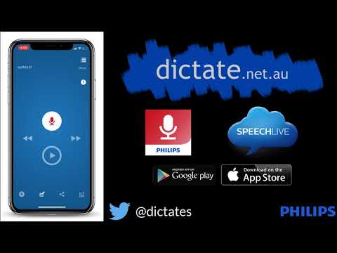 Philips SpeechLive Automated Voice-to-Text with Philips Voice Recorder