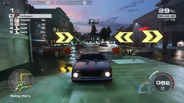 I got wrecked by a train! NFS Unbound