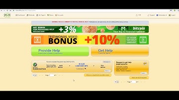 How to Get help on MMM via bitcoin