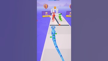 Snake Run Race 3D Gameplay #shorts