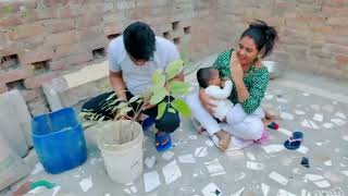 Child Playing With His Mother Mother Breast-Feeding Baby Breast-Feeding Baby Mom